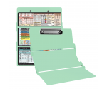 WhiteCoat Clipboard® Trifold - Mint Food Industry Edition